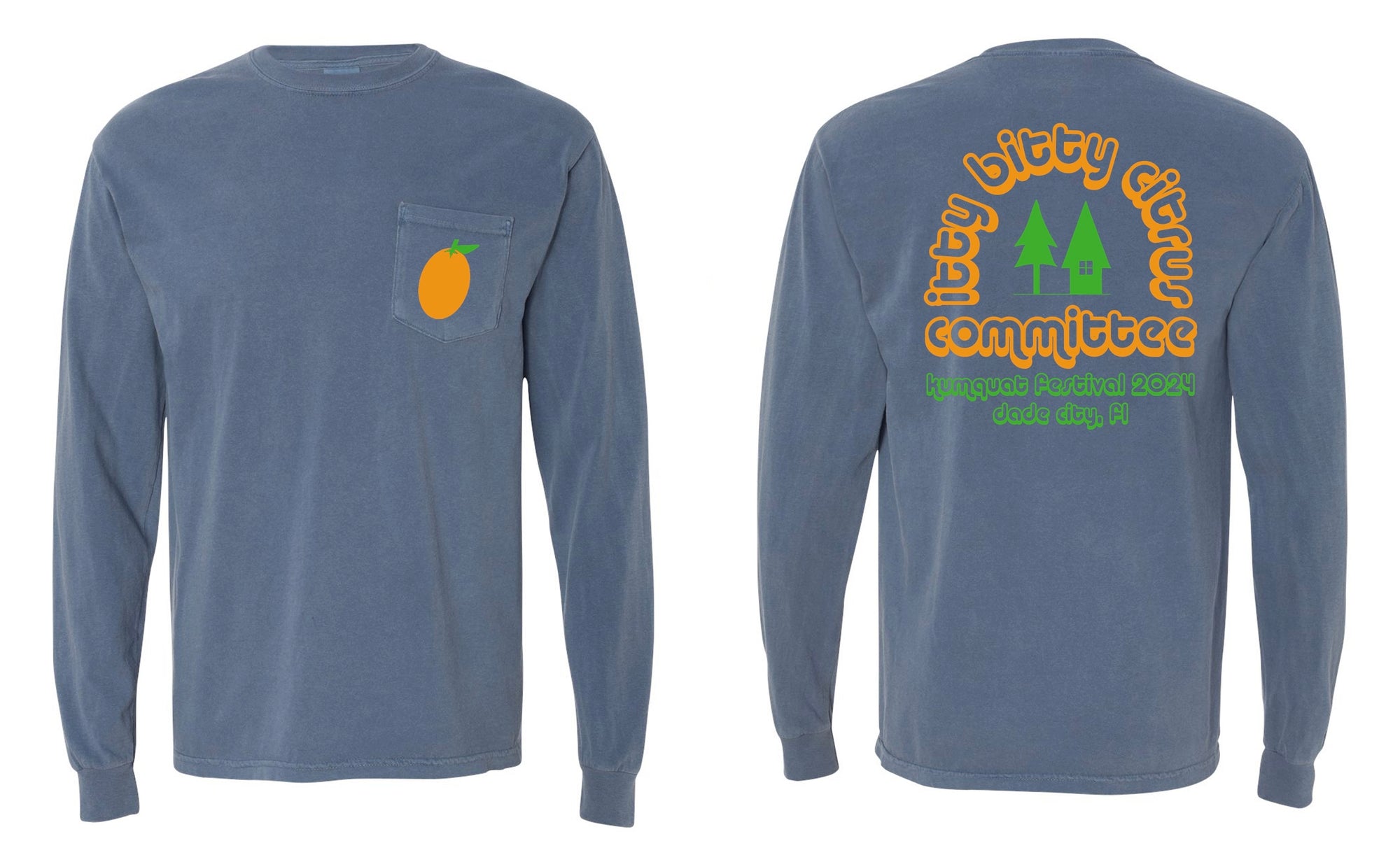 Long Sleeve Itty Bitty Citrus Committe Shirt