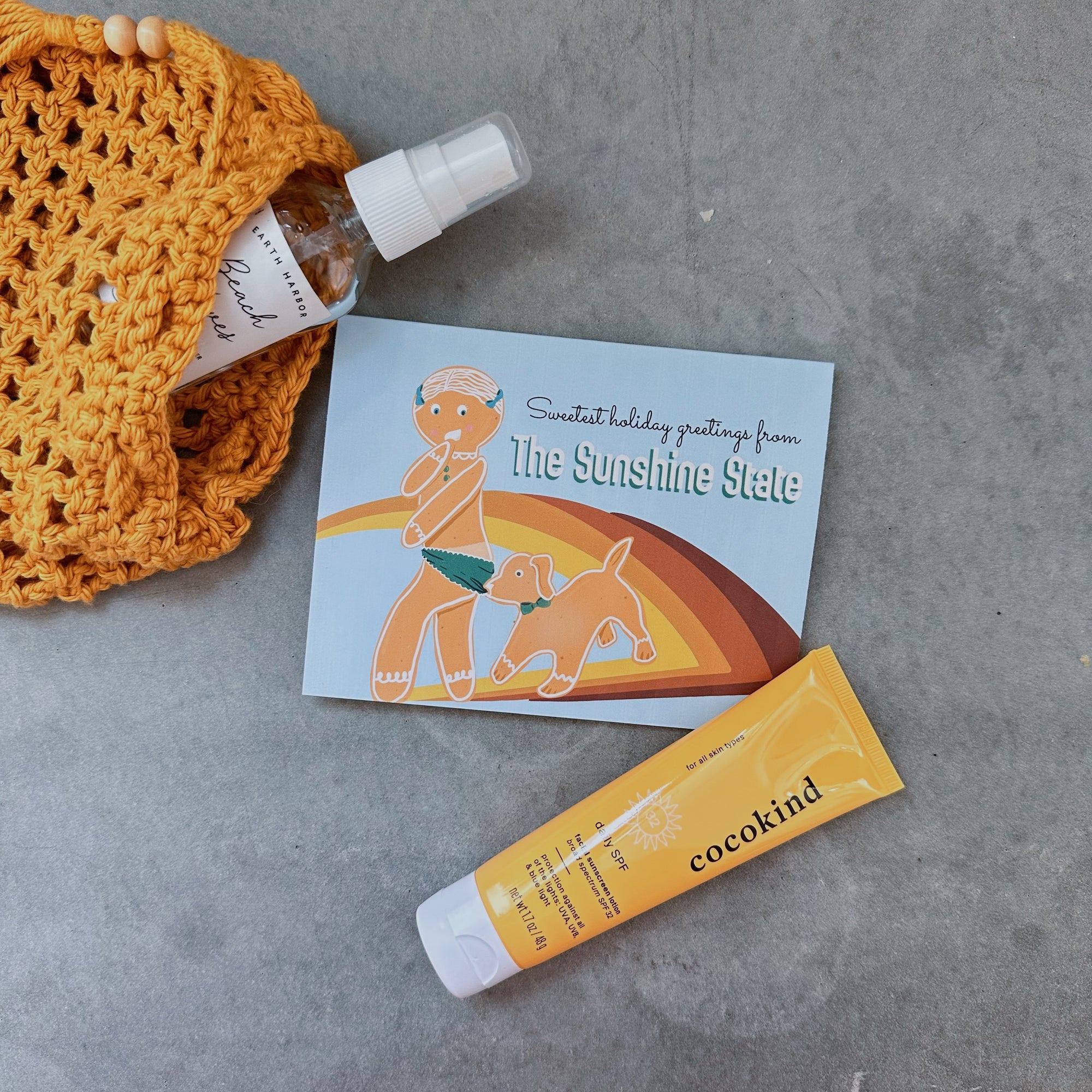 Coppertone Gingerbread Girl