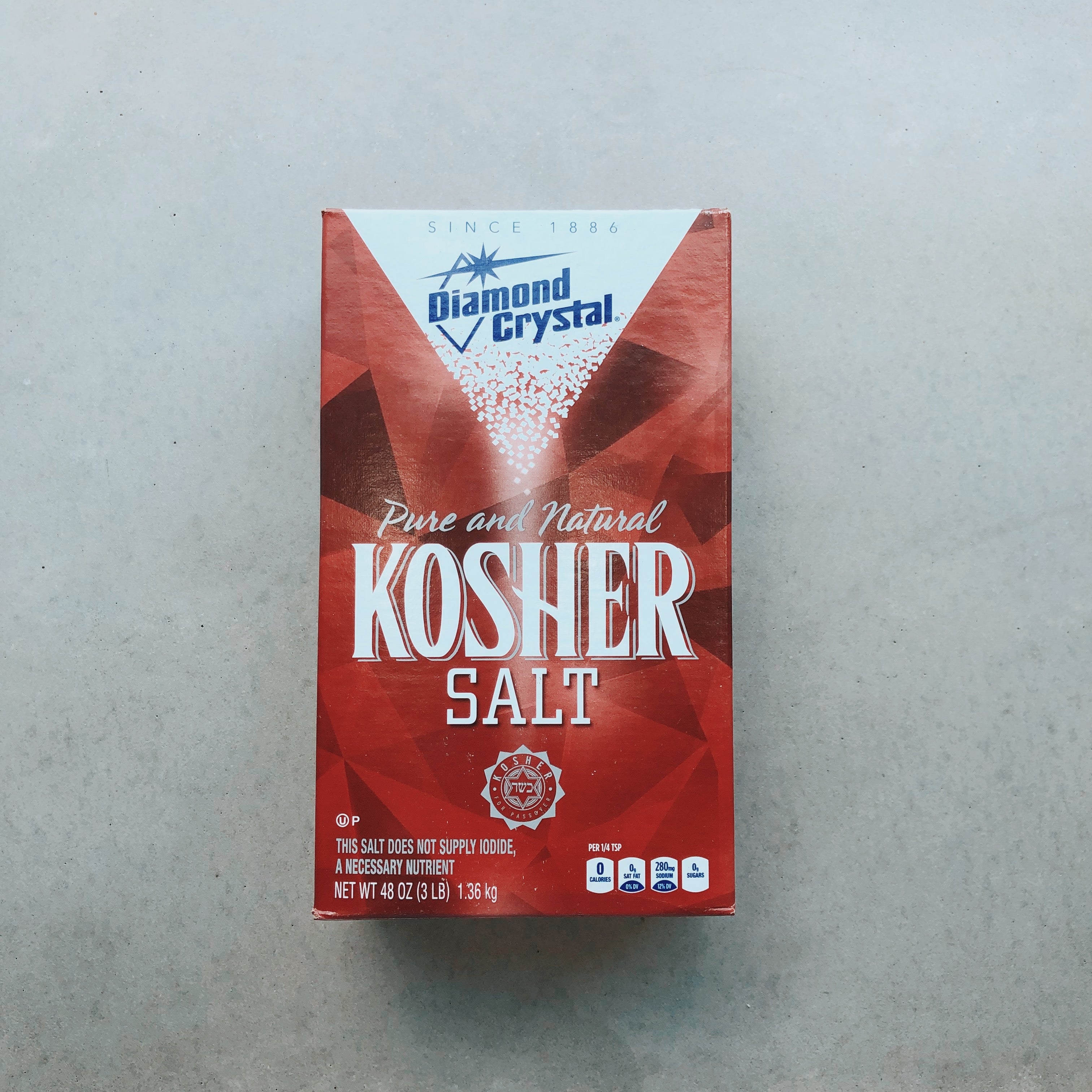 Diamond Crystal Kosher Salt, 26 oz