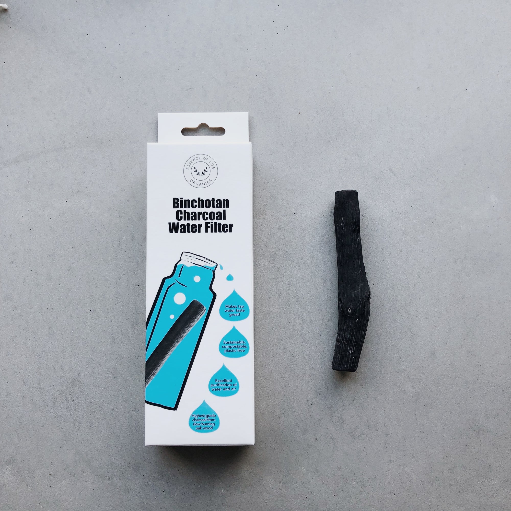 Binchotan Charcoal Water Filter, 1 stick