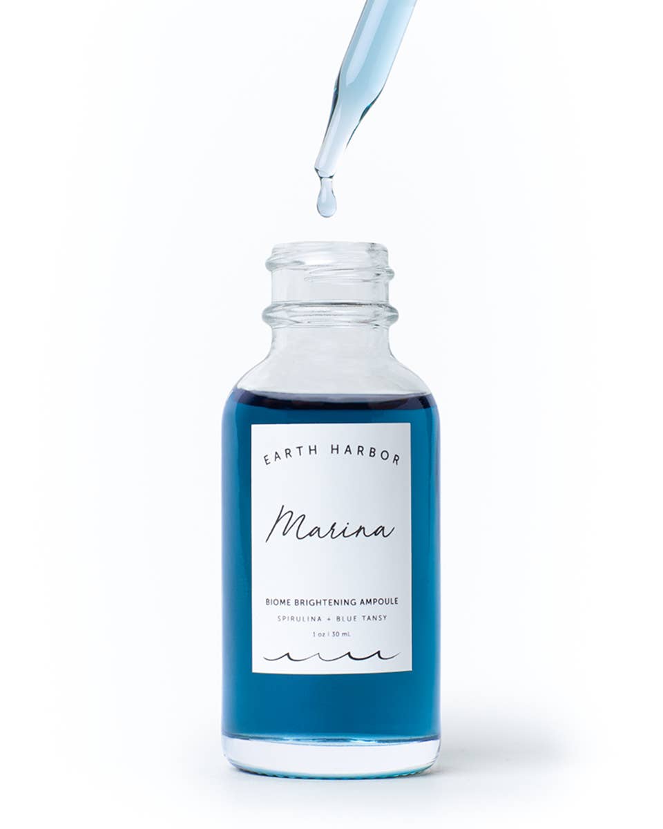 MARINA Biome Brightening Concentrate: Blue Tansy + Squalane