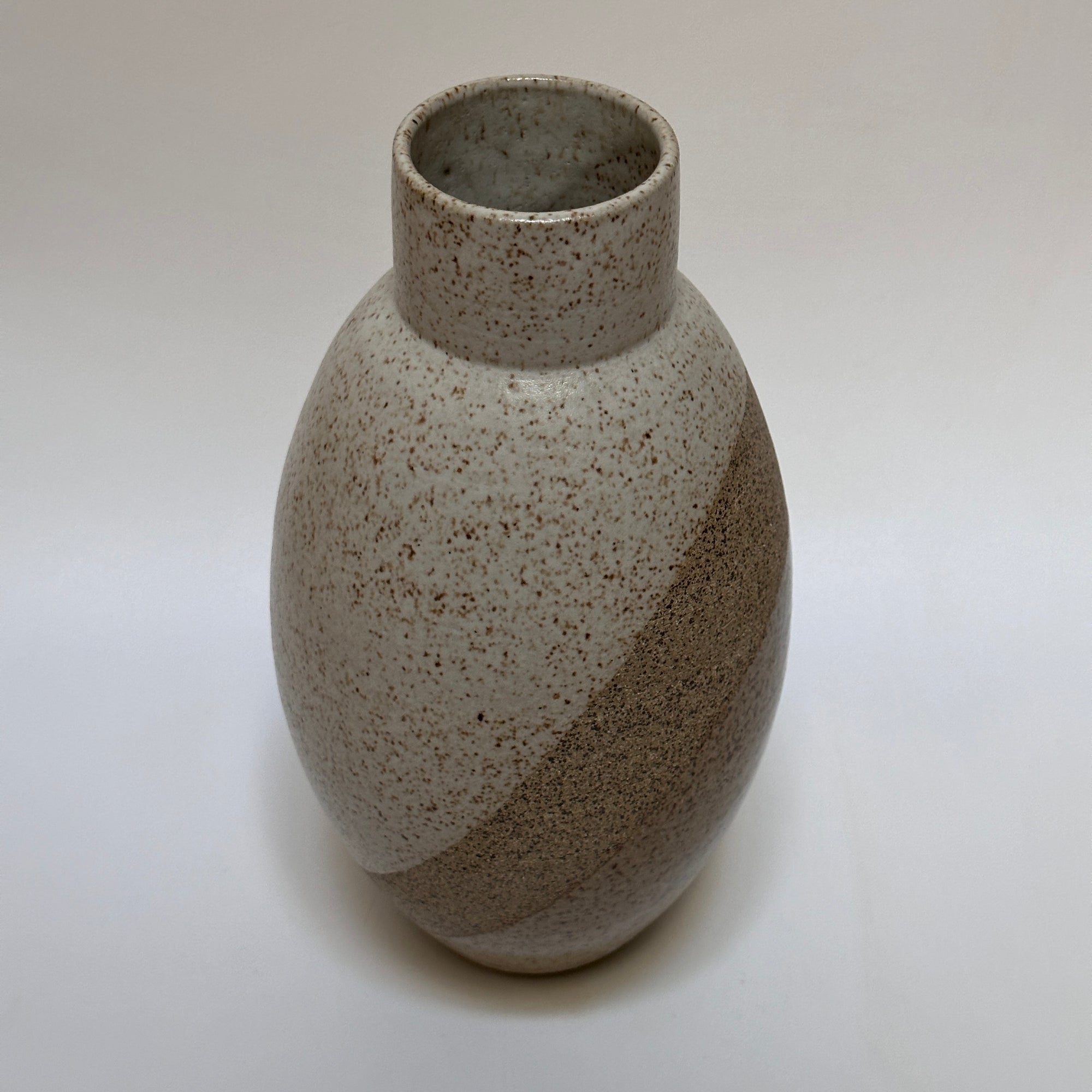 Speckled Egg Vase
