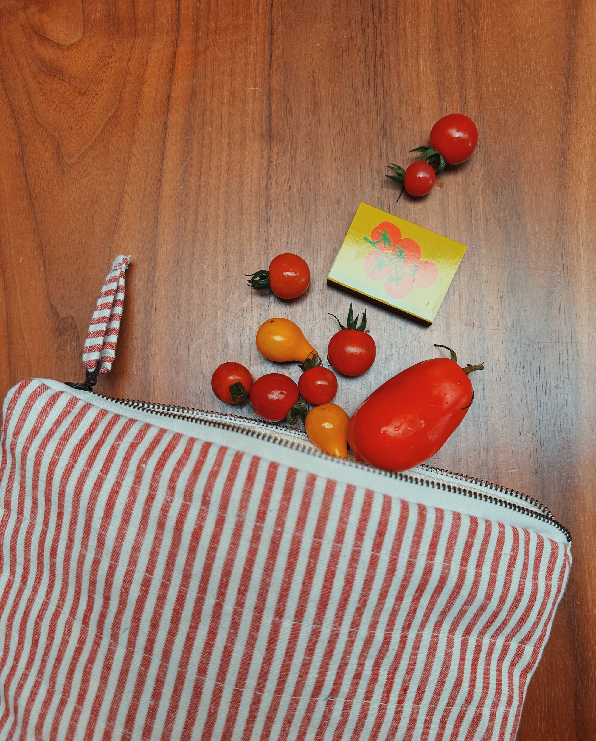 Cotton Zipper pouch