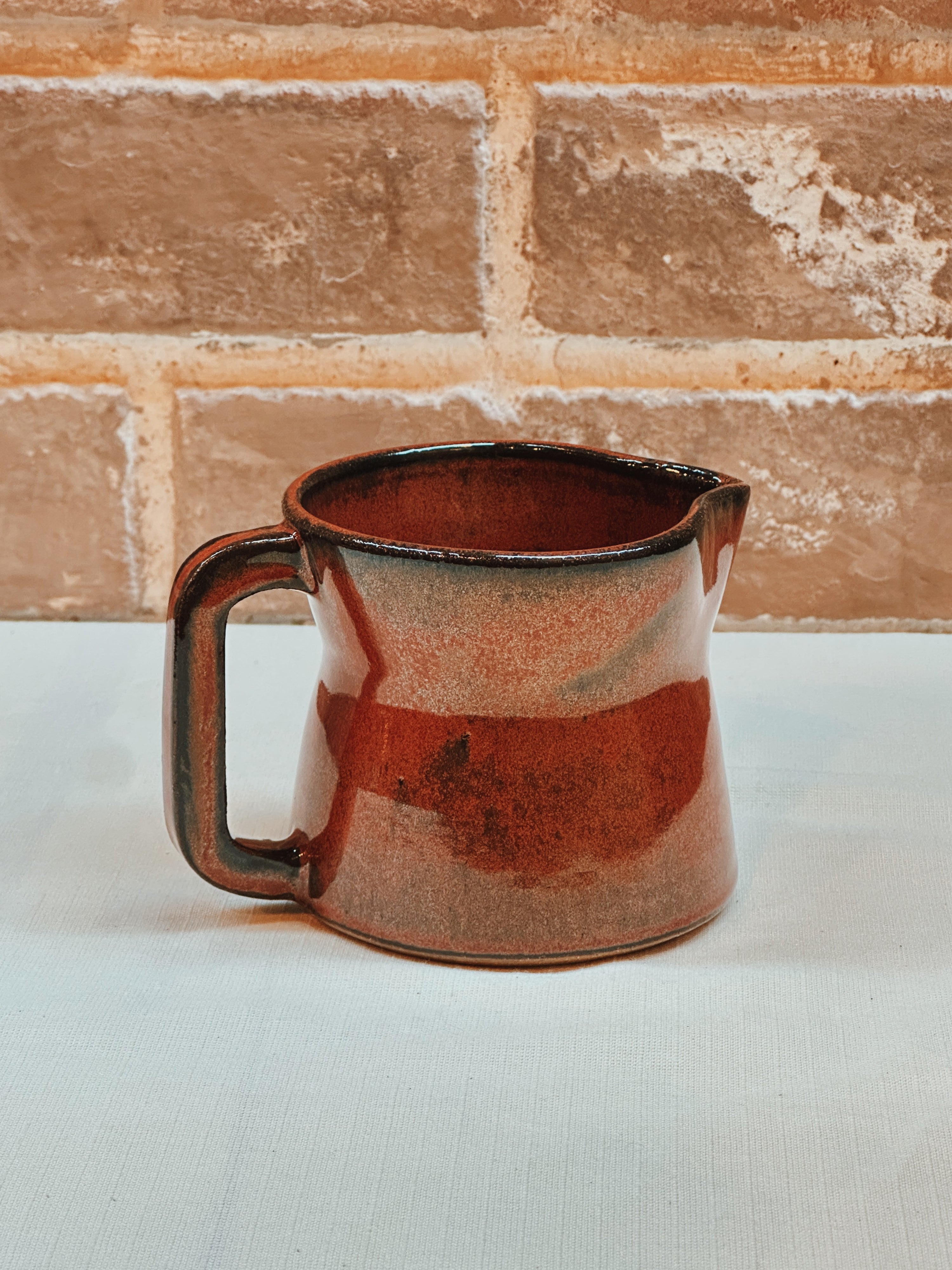 Hourglass Milk Pitcher