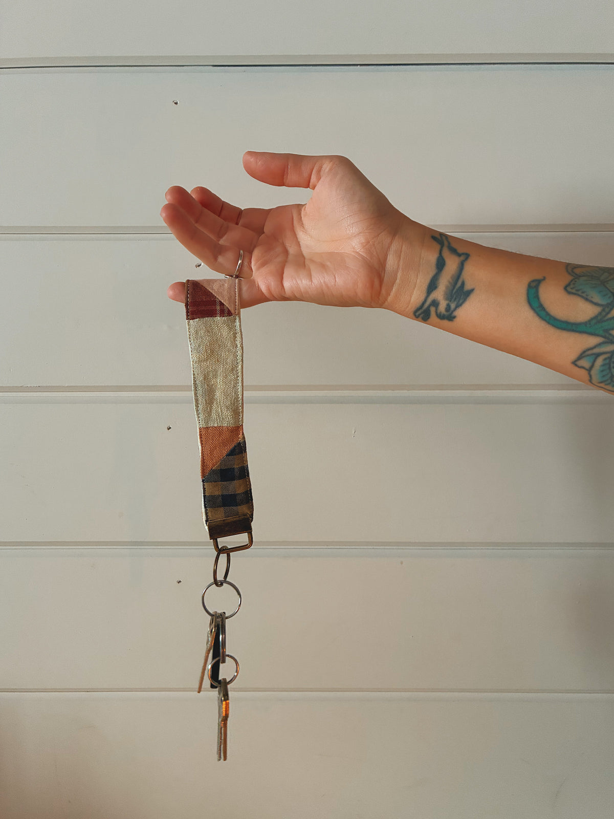 Quilted Keychain