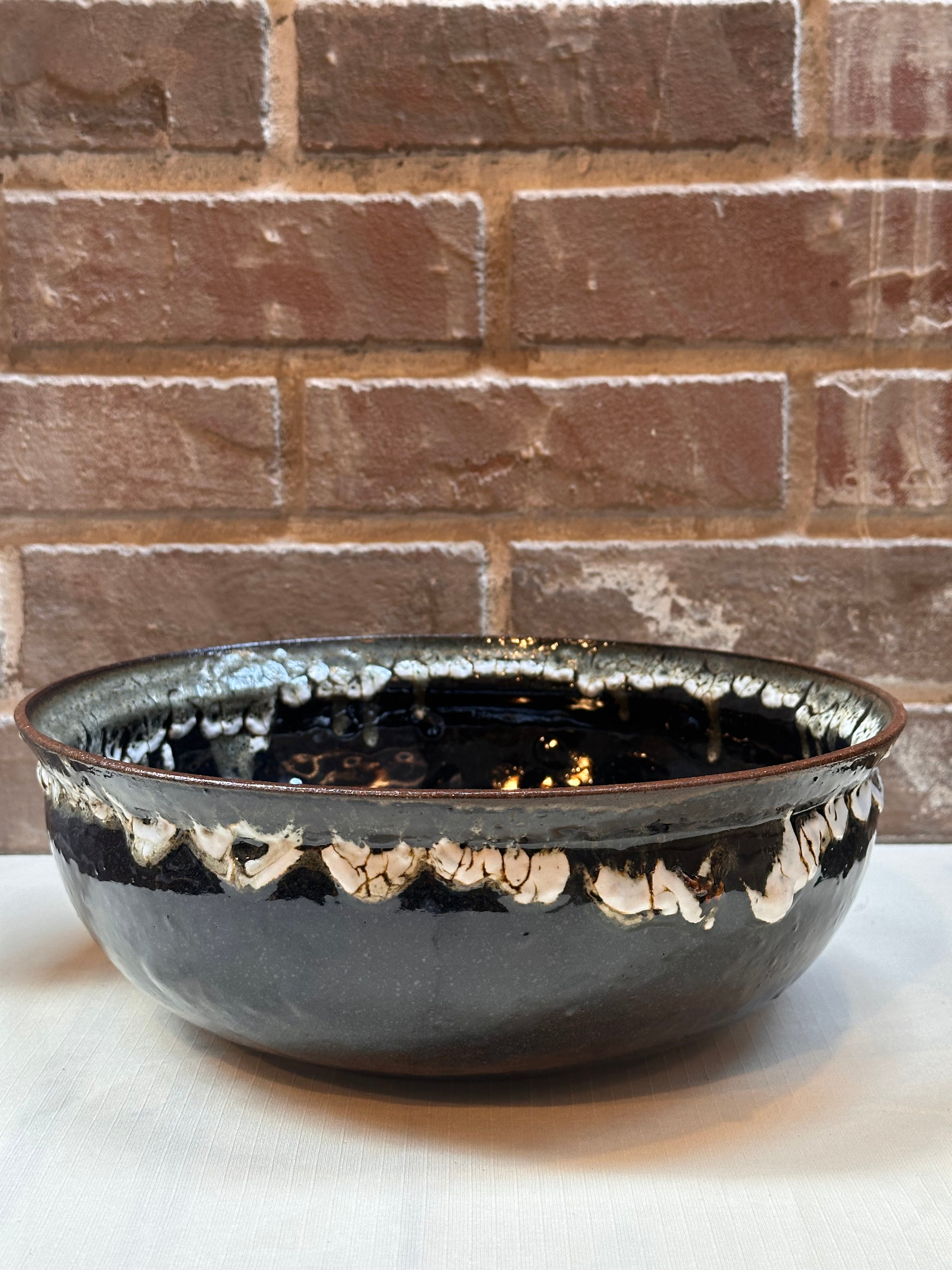 Tenmoku Bowl - Dark Stone