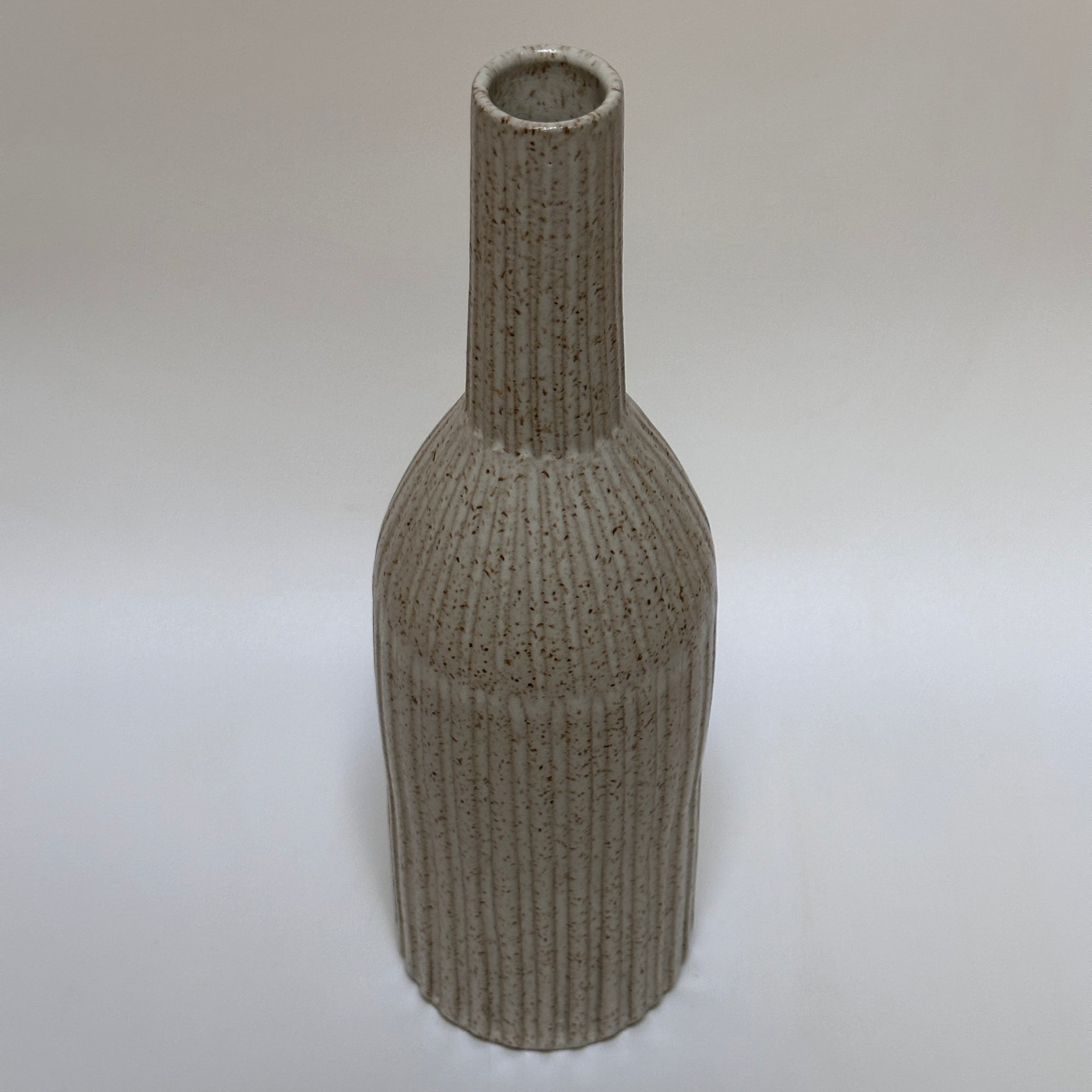 Speckled Tall Bottle Vase