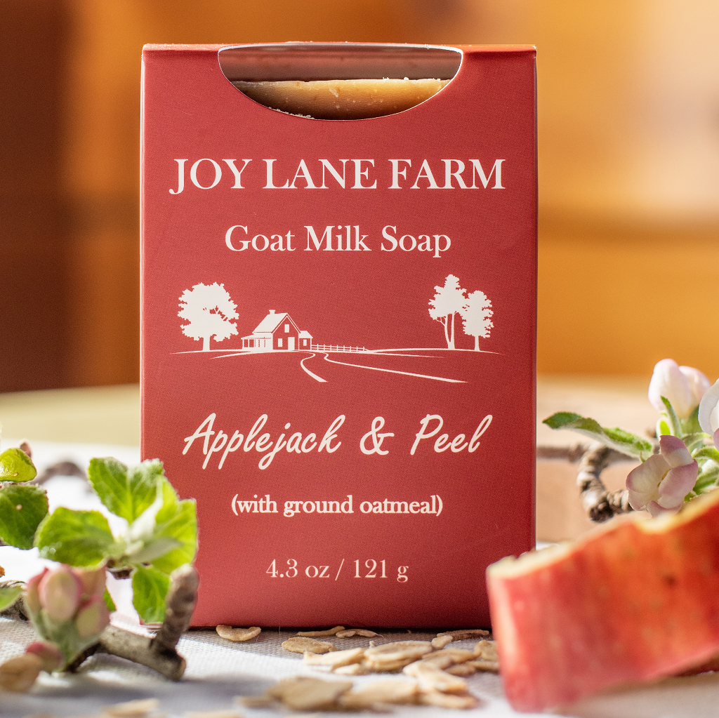 Joy Lane Farm - Handcrafted Artisan Natural Local Applejack Goat Milk Soap