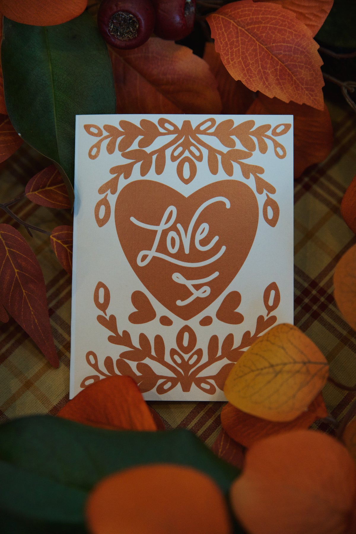 Linocut Love