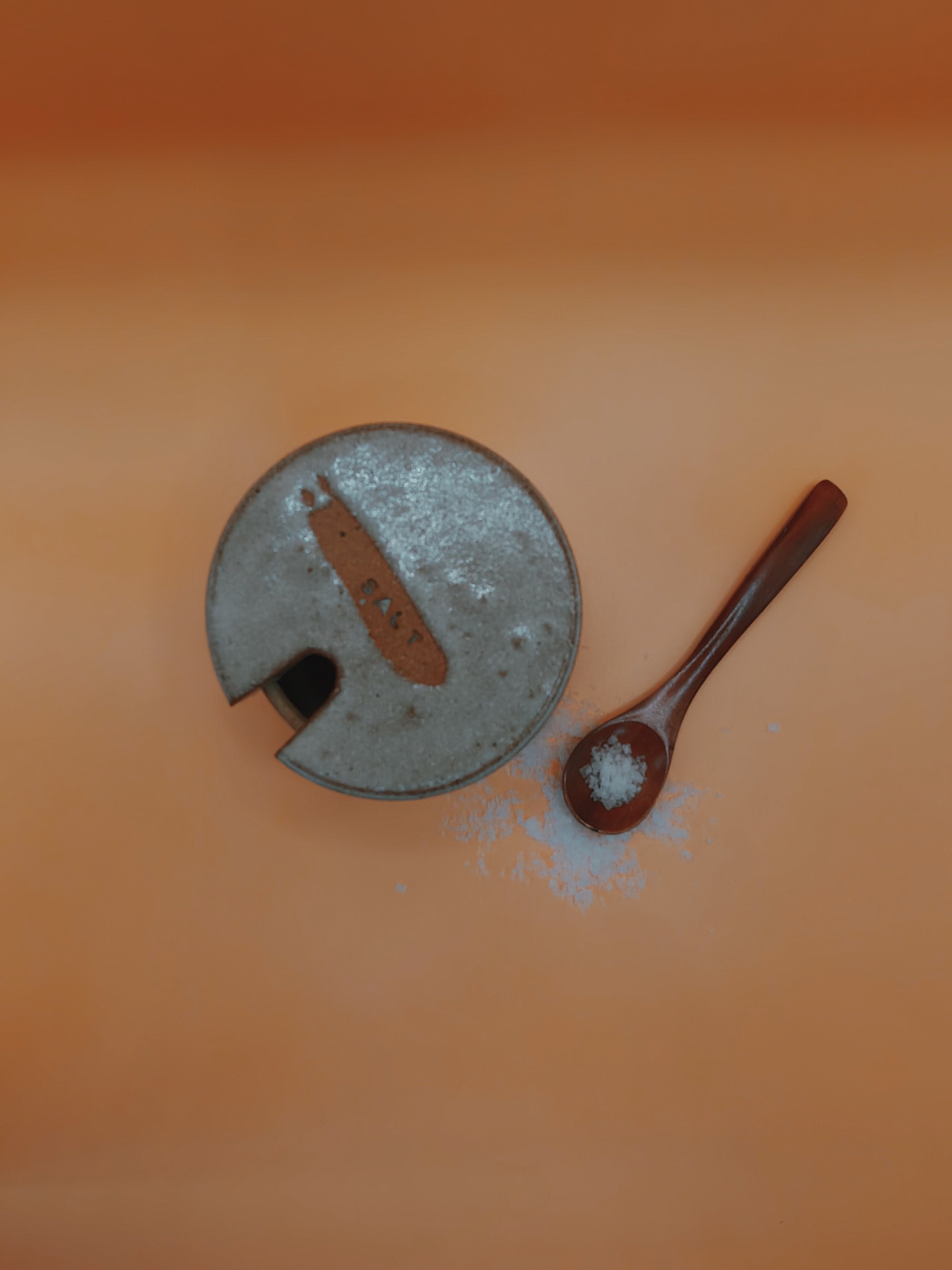 Wax Resist Salt Cellar