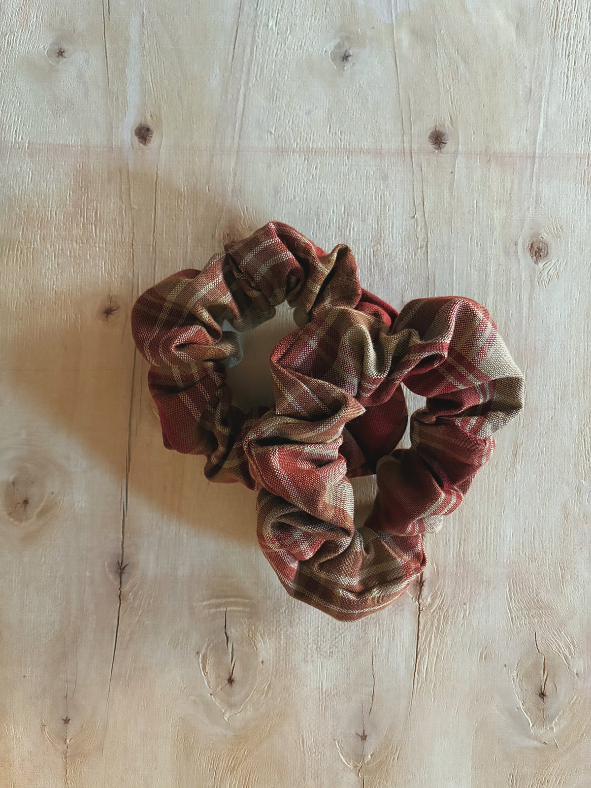 Cotton scrunchie