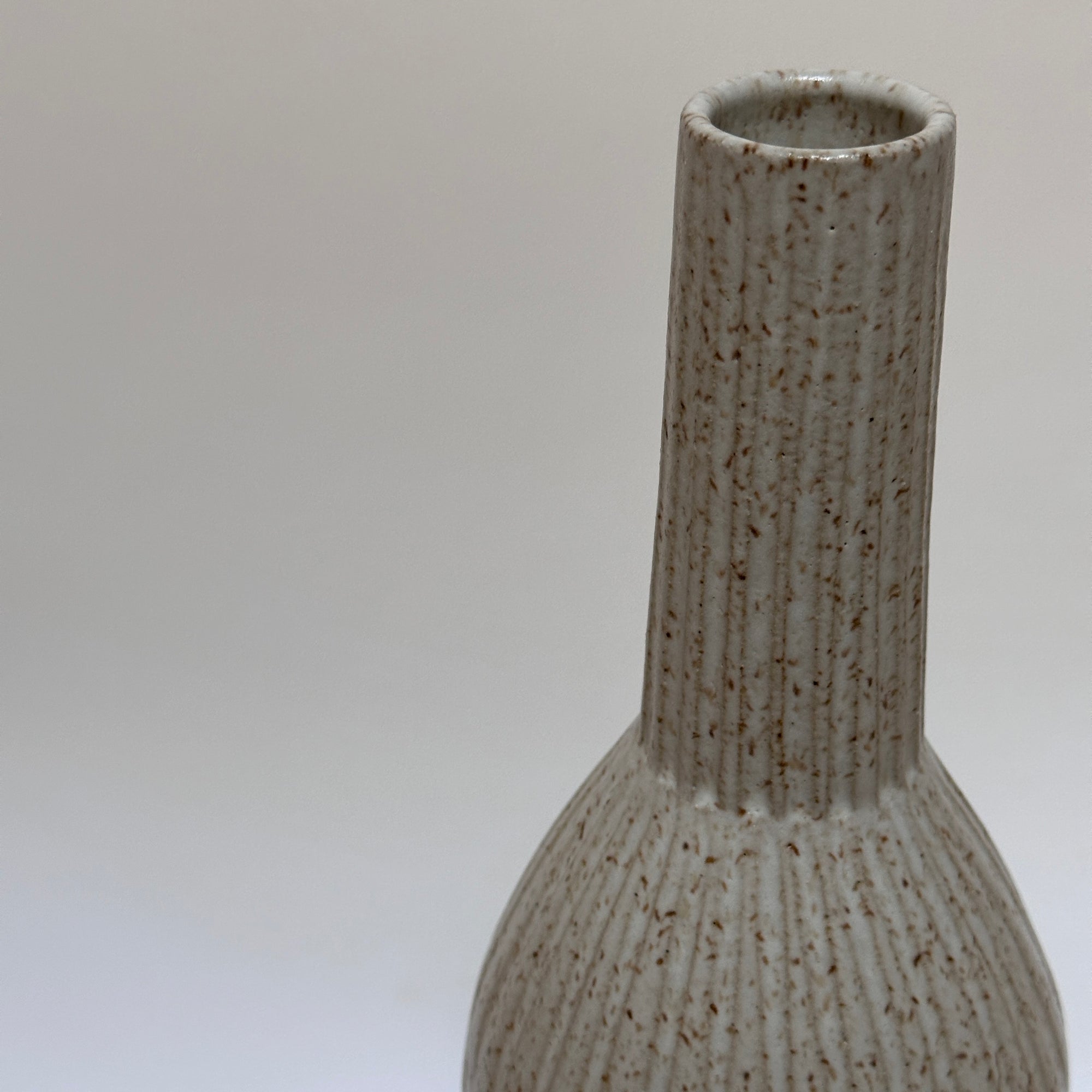 Speckled Tall Bottle Vase