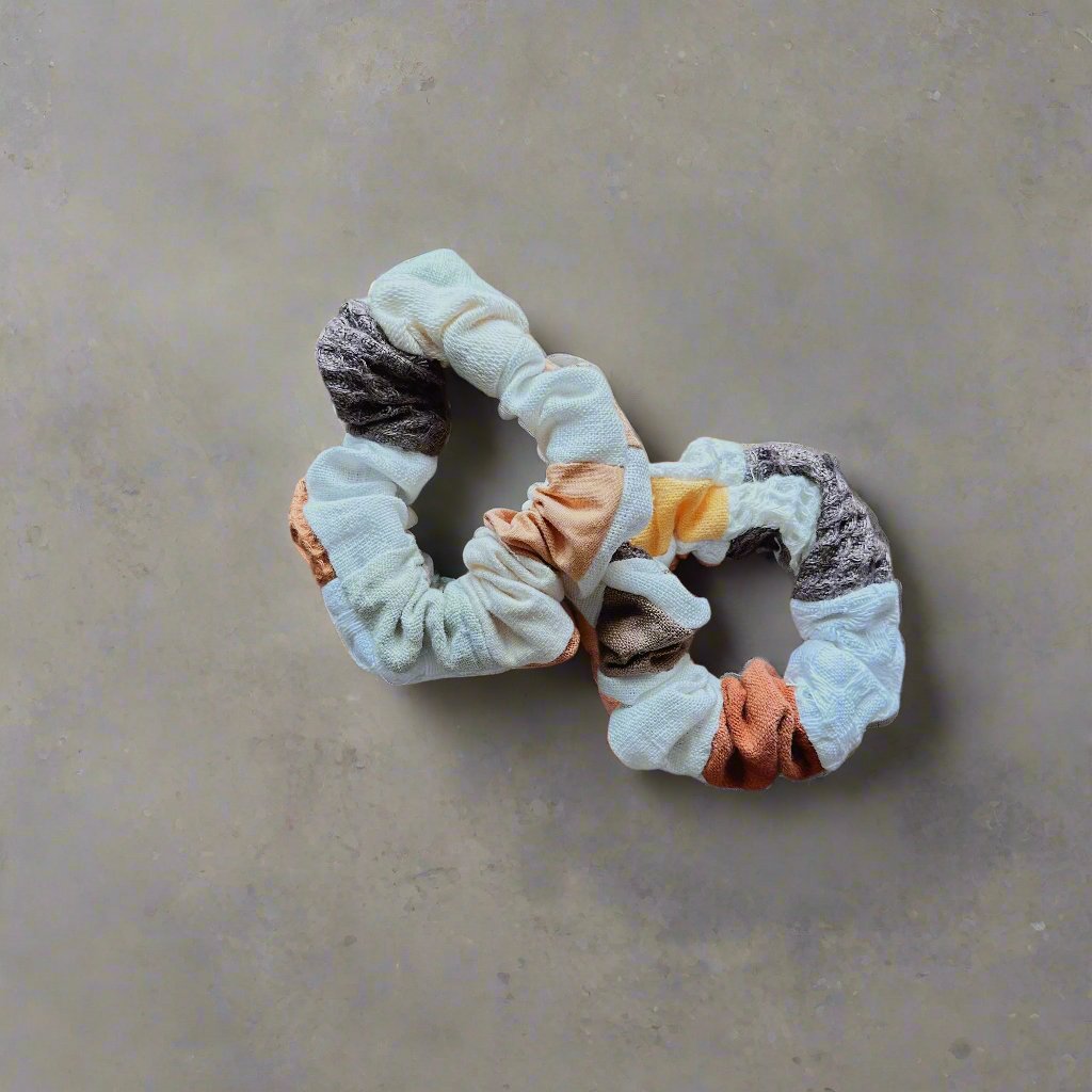 Patchwork scrunchie