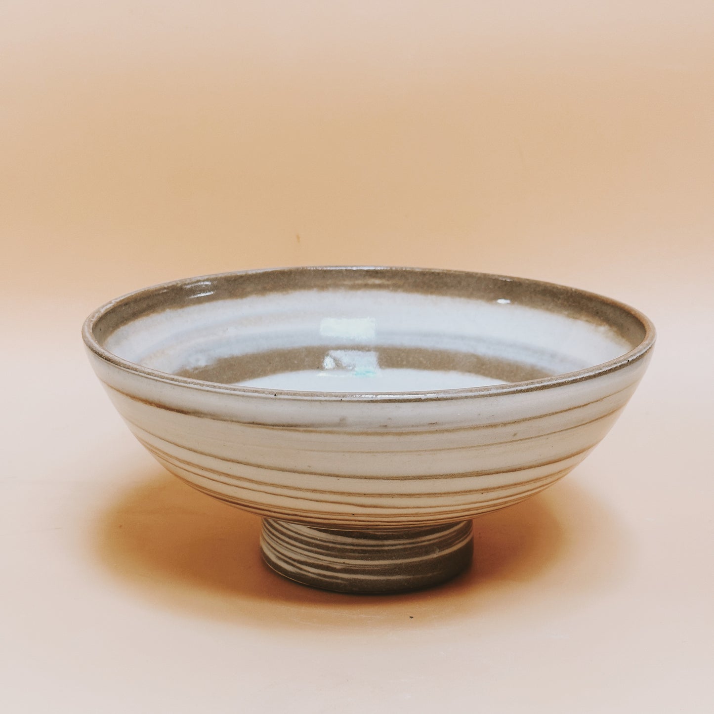 Marbled Stoneware Fruit Bowl