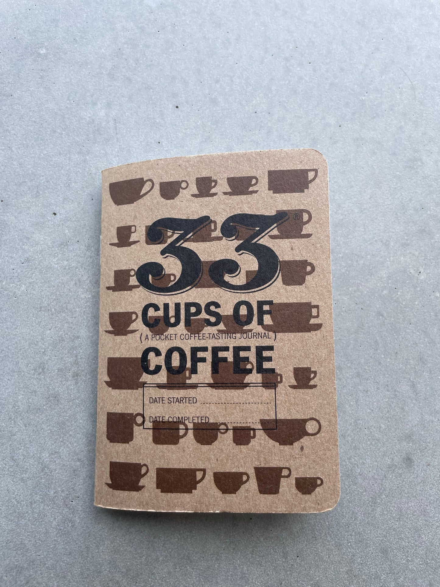 Coffee Tasting Notebook
