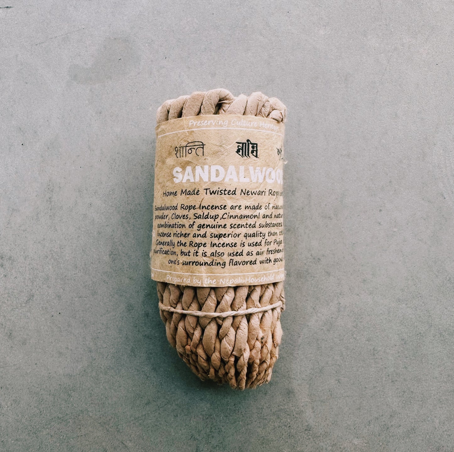 Newari incense ropes