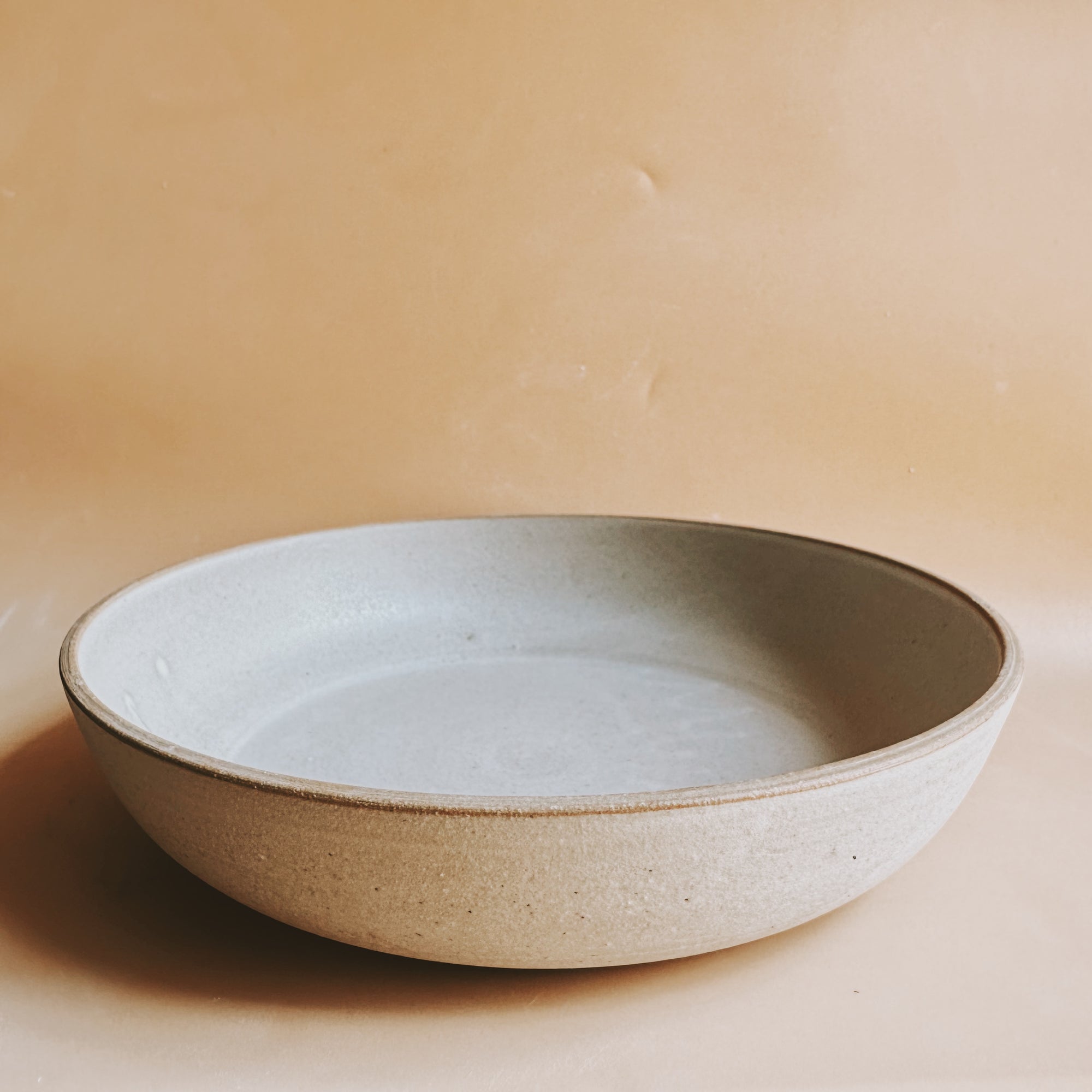 9” Dark Stoneware Pasta Bowl