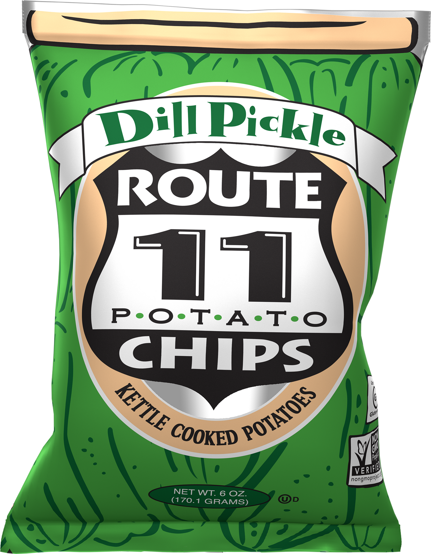 Dill Pickle Potato Chips (6oz)