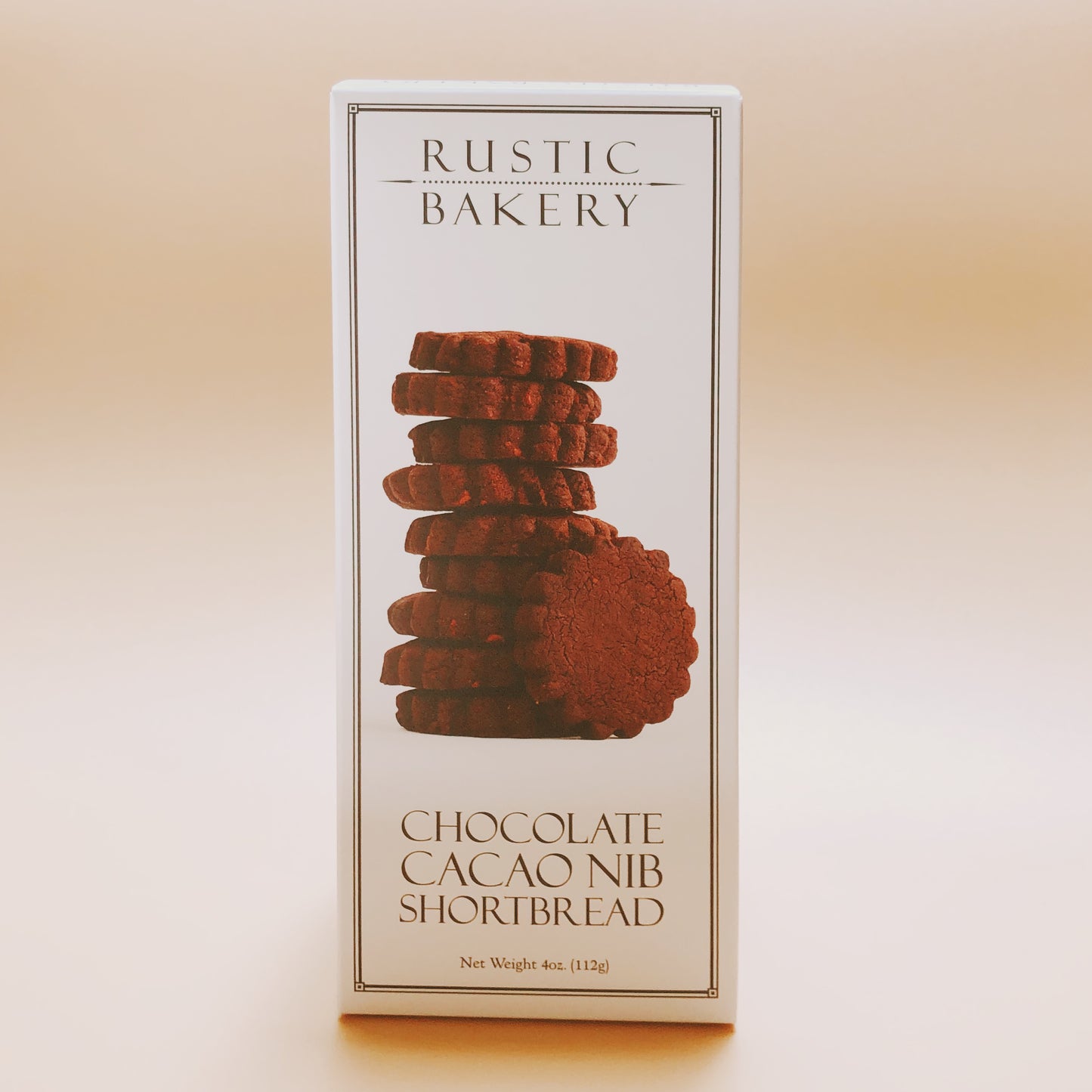 Rustic Bakery Shortbread Cookies - Chocolate Cacao Nib