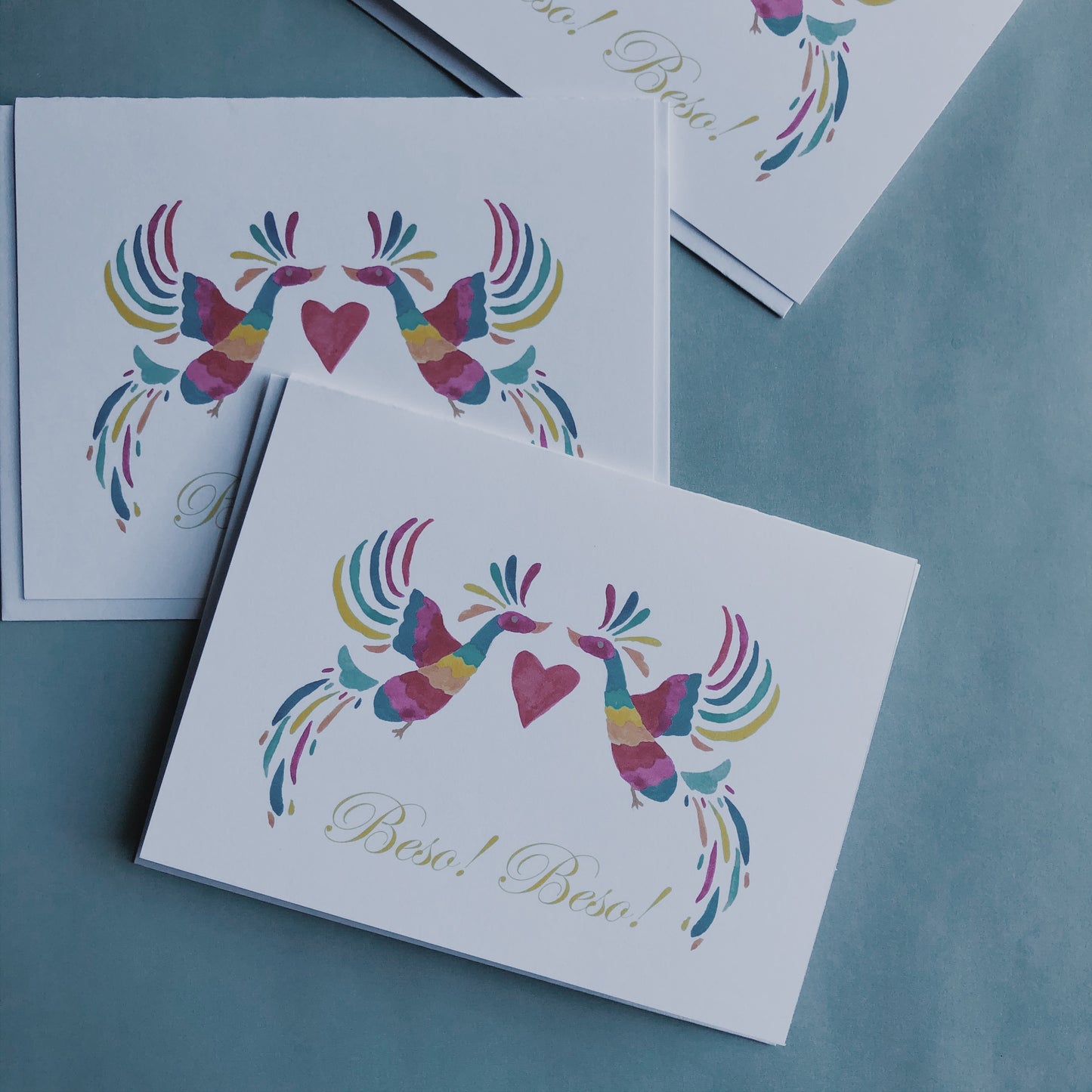 Beso! Beso! Notecard