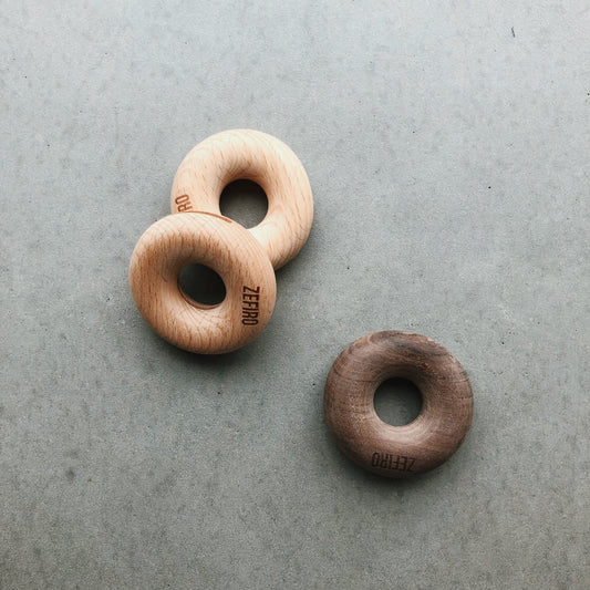 Wooden Donut Bag Clip