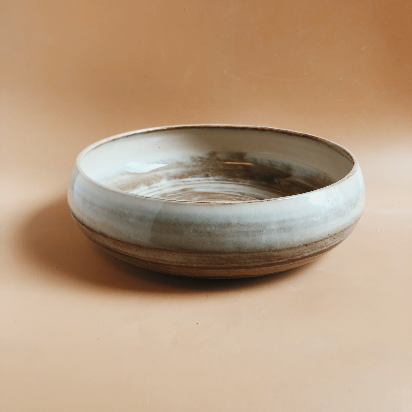 Marbled Low Bowl
