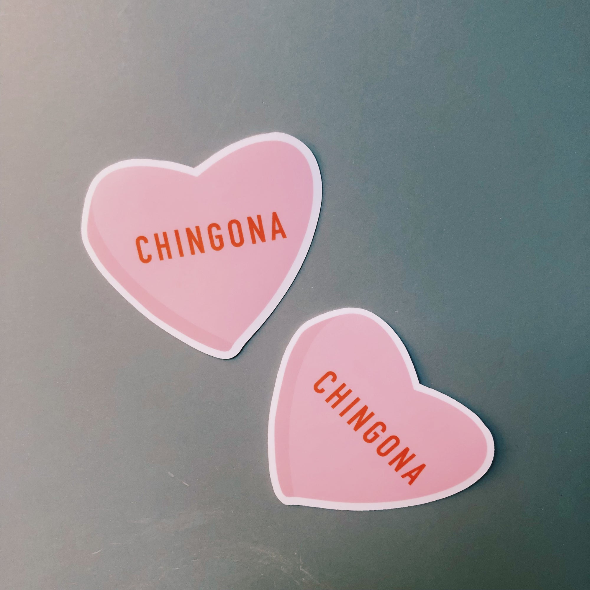Chingona Conversation Heart Sticker