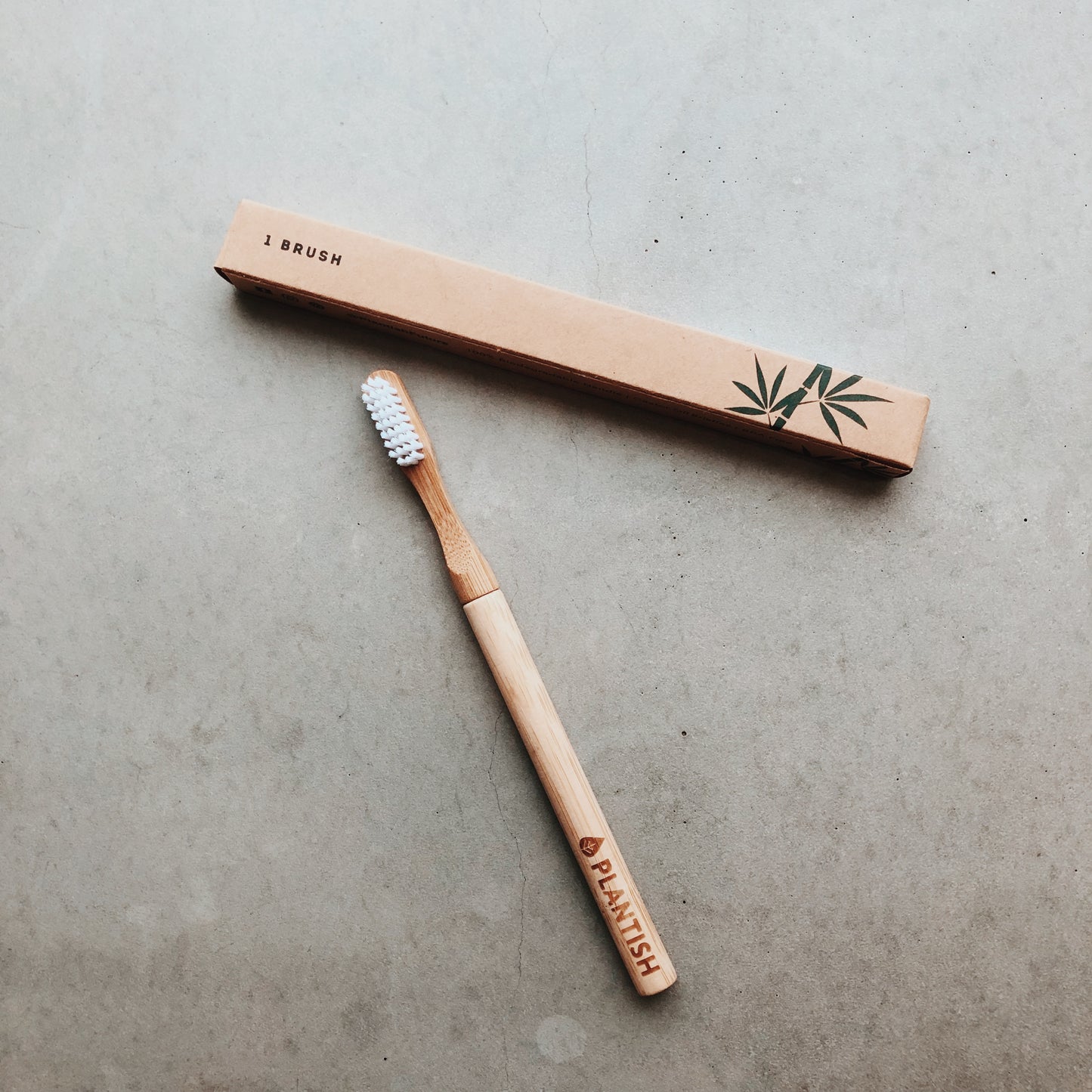 Refillable Bamboo Toothbrush - 1 brush