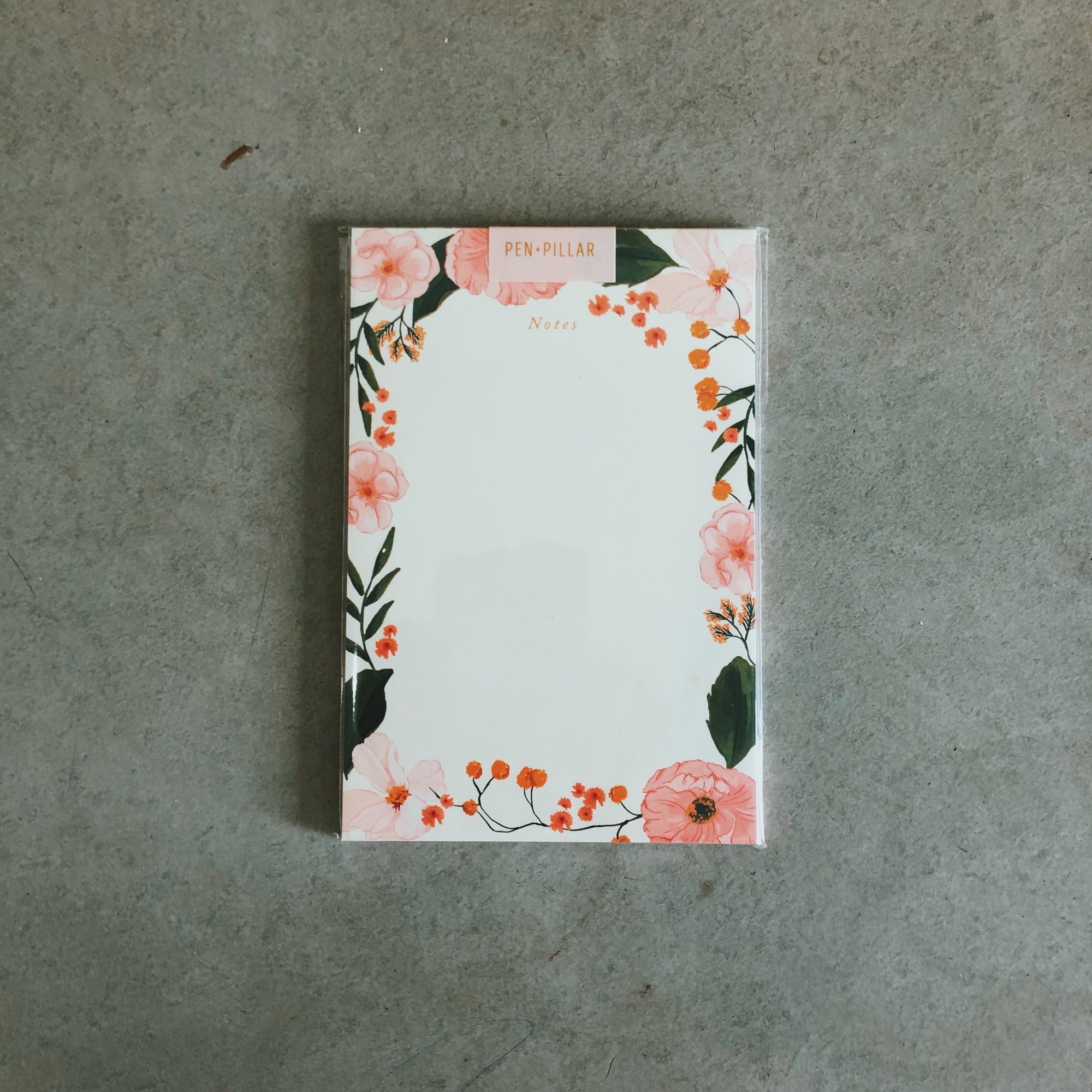 Pink Blooms Notepad