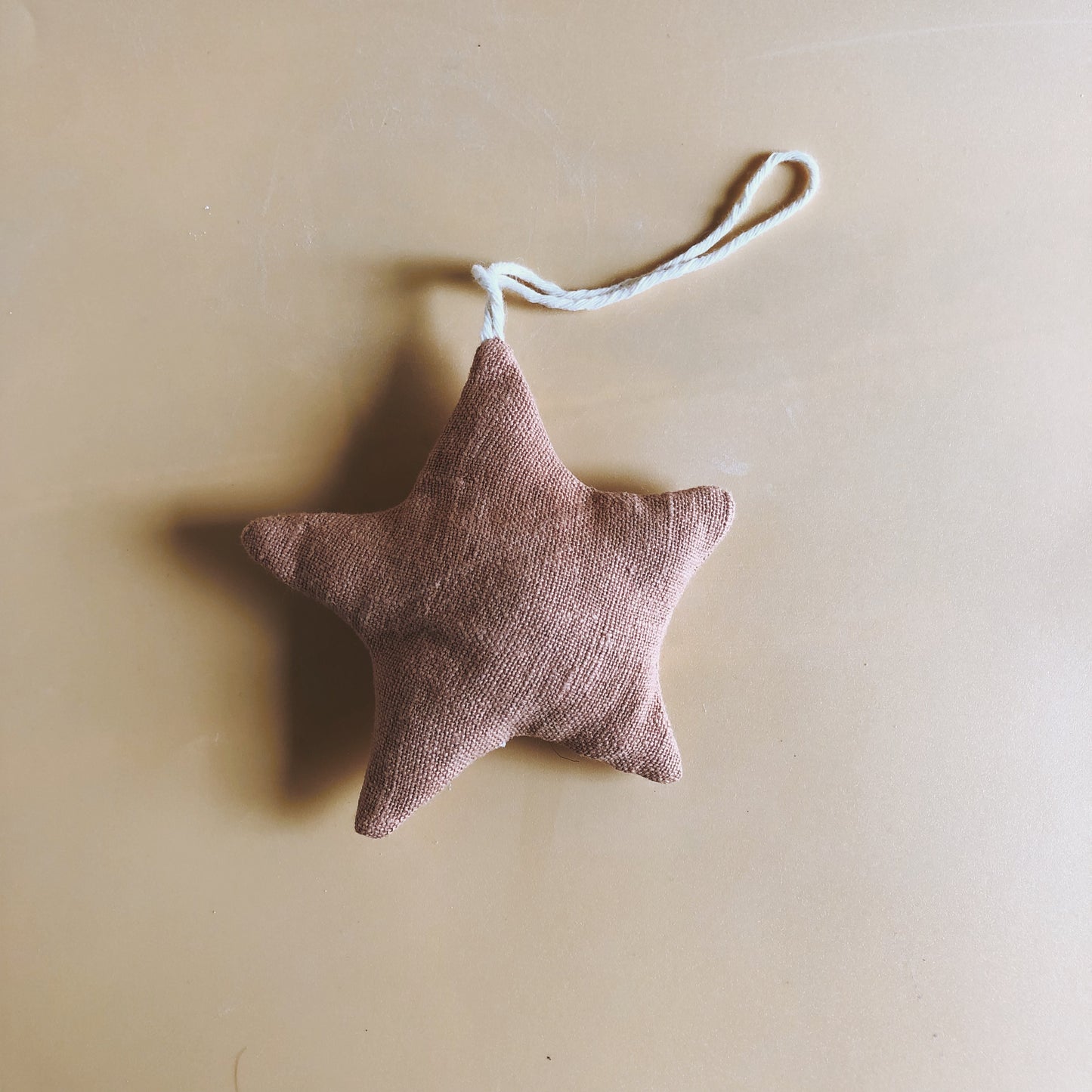 Linen Star Ornament