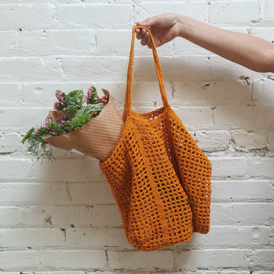 Hand Crochet Market Bag