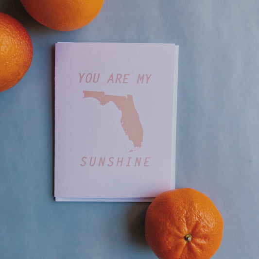 You are my Florida sunshine